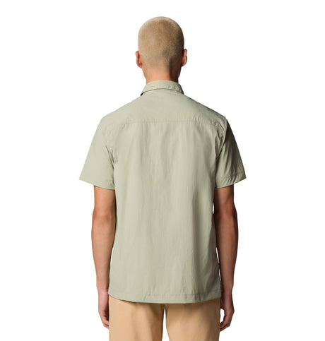 Columbia Men's Black Mesa Utility SS Shirt - Safari