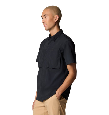 Columbia Men's Black Mesa Utility SS Shirt - Black