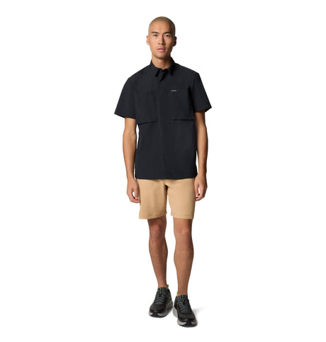 Columbia Men's Black Mesa Utility SS Shirt - Black