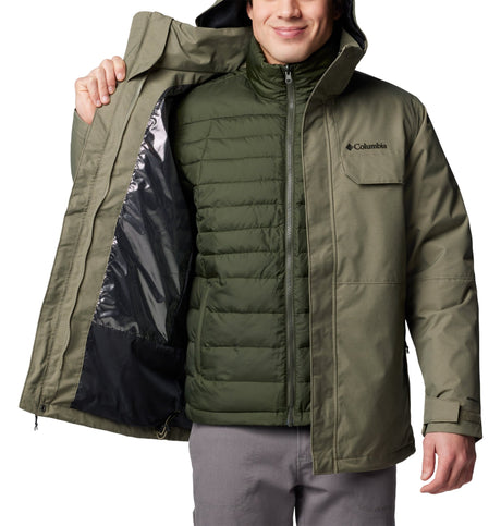 Columbia Men's Cloverdale II Interchange Jacket - Stone Green