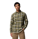 Columbia Men's Cornell Woods Flannel LS Shirt - Greenscape