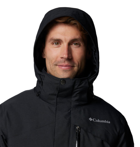 Columbia Men's Last Tracks II Winter Jacket - Black Melange