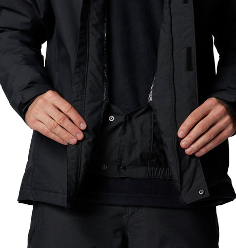 Columbia Men's Last Tracks II Winter Jacket - Black Melange