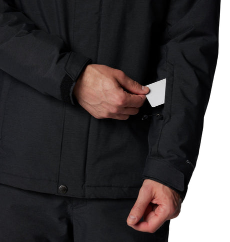 Columbia Men's Last Tracks II Winter Jacket - Black Melange