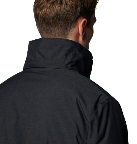Columbia Men's Last Tracks II Winter Jacket - Black Melange