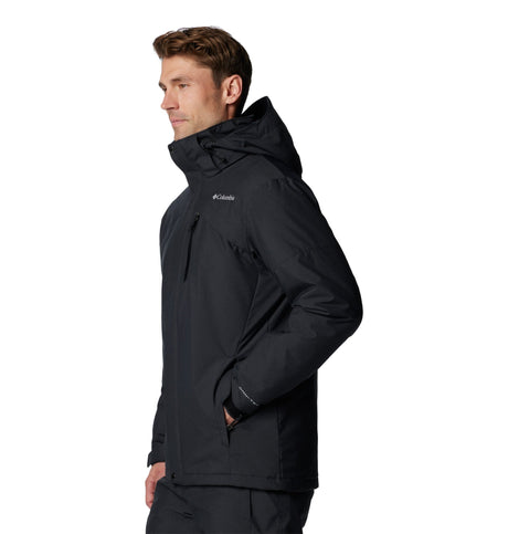 Columbia Men's Last Tracks II Winter Jacket - Black Melange