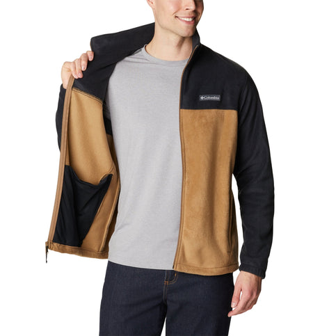 Columbia Men's Steens Mountain Full Zip - Black/Delta