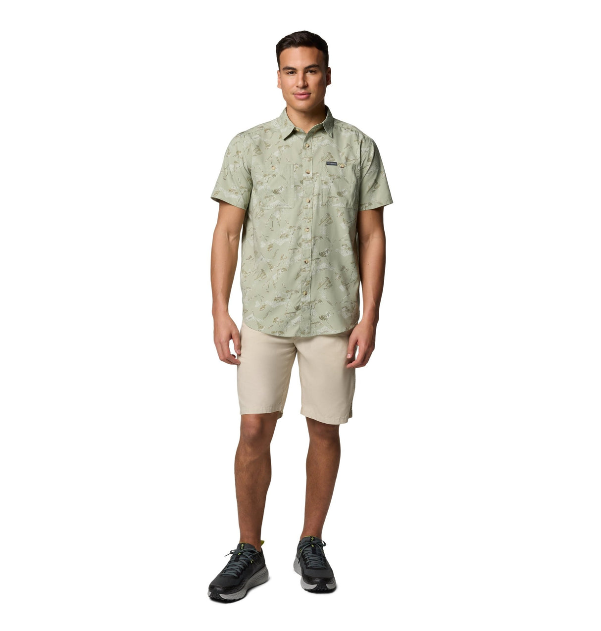 Columbia Men's Utilizer Printed Woven SS Shirt - A&M Clothing & Shoes - Westlock