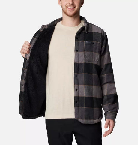 Columbia Men's Windward II Shirt Jacket - Black Multi