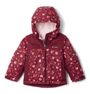 Columbia Toddler Girls Horizon Ride IV Print Jacket - Rich Wine