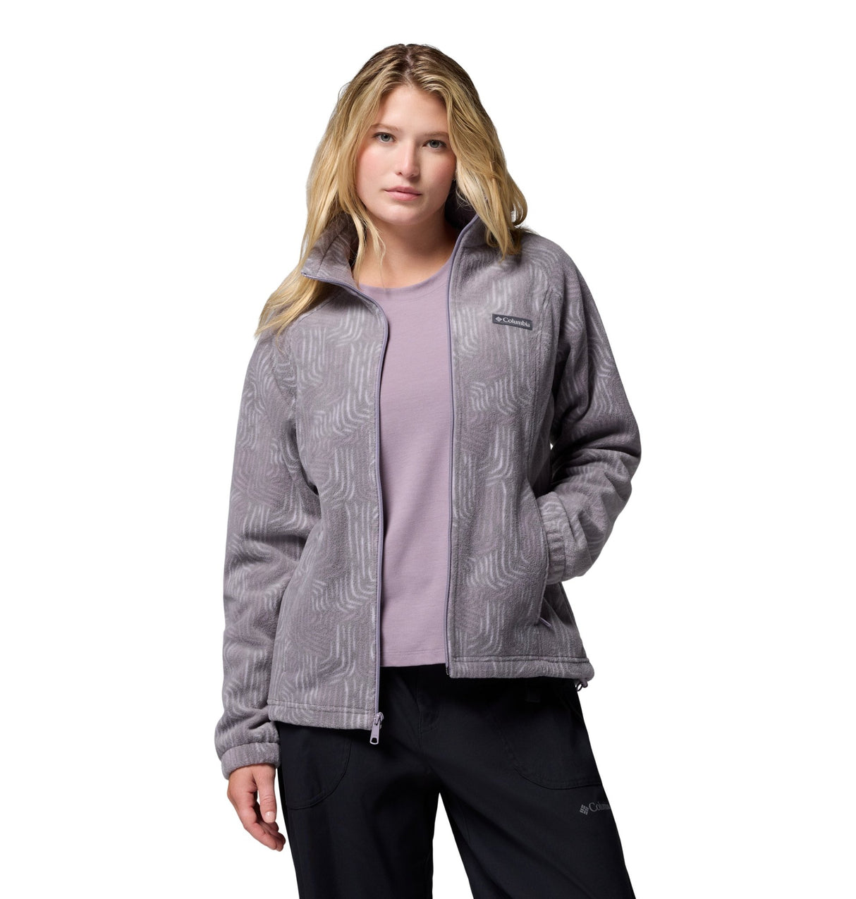 Columbia Women's Benton Springs Printed Full Zip - A&M Clothing & Shoes - Westlock