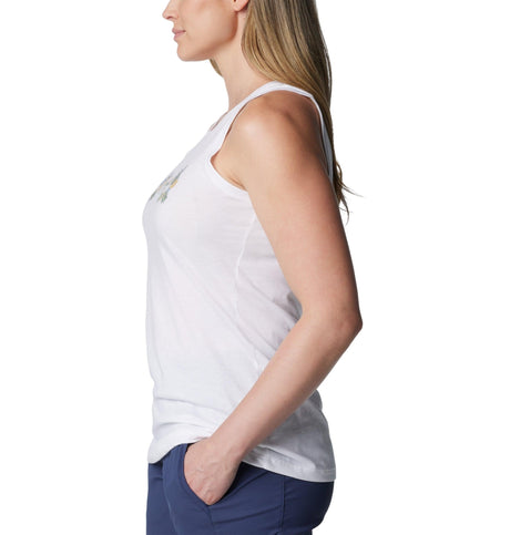 Columbia Women's Bluff Mesa Tank - White