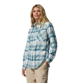 Columbia Women's Calico Basin Flannel Long Sleeve Shirt - A&M Clothing & Shoes Westlock