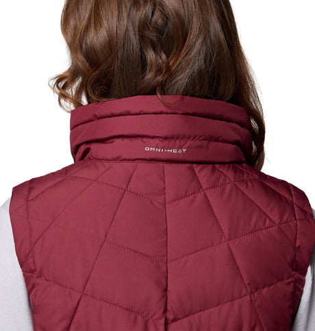Columbia Women's Heavenly II Long Vest - Rich Wine