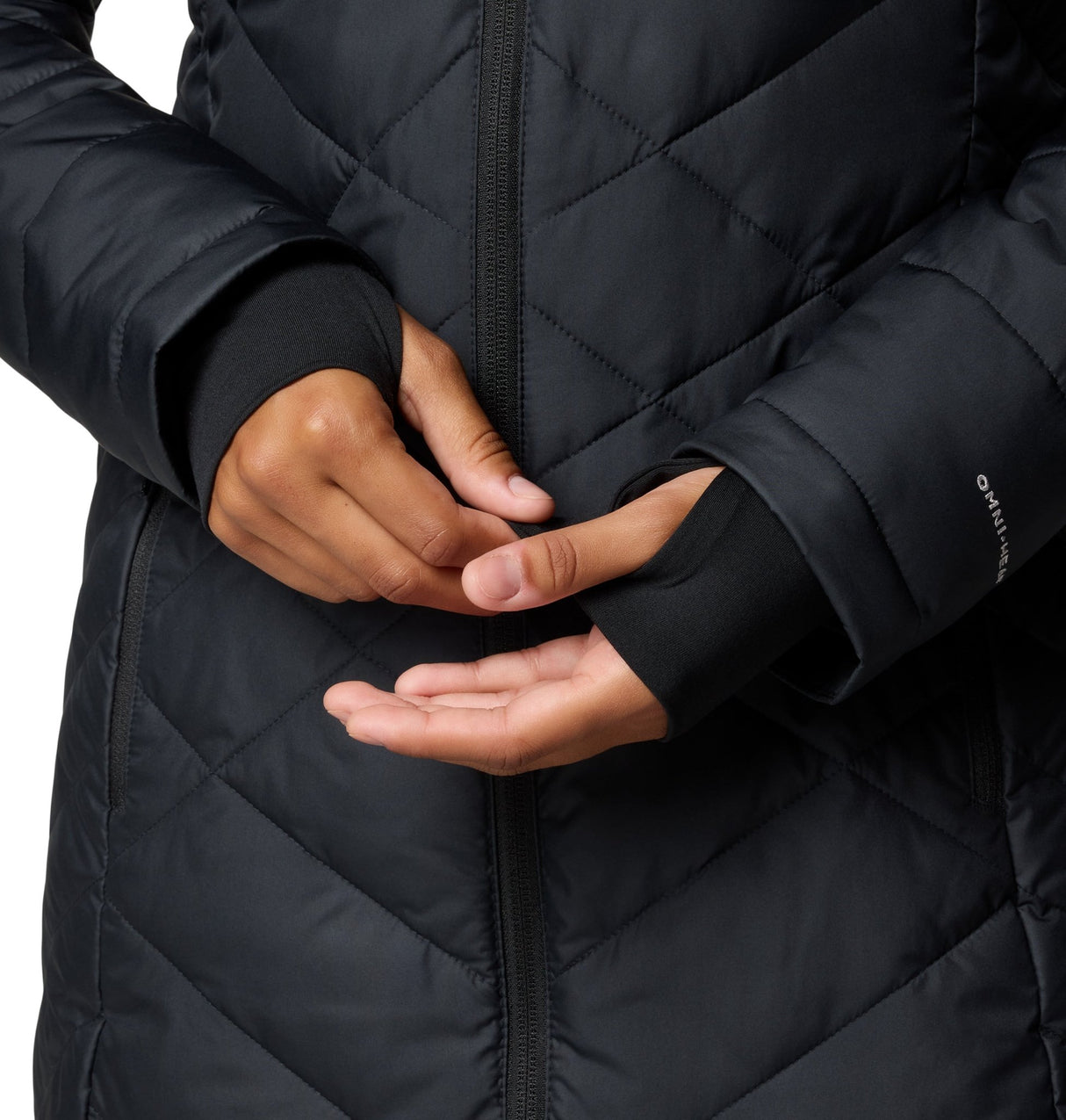 Columbia Women's Heavenly Long Hooded Jacket - A&M Clothing & Shoes - Westlock