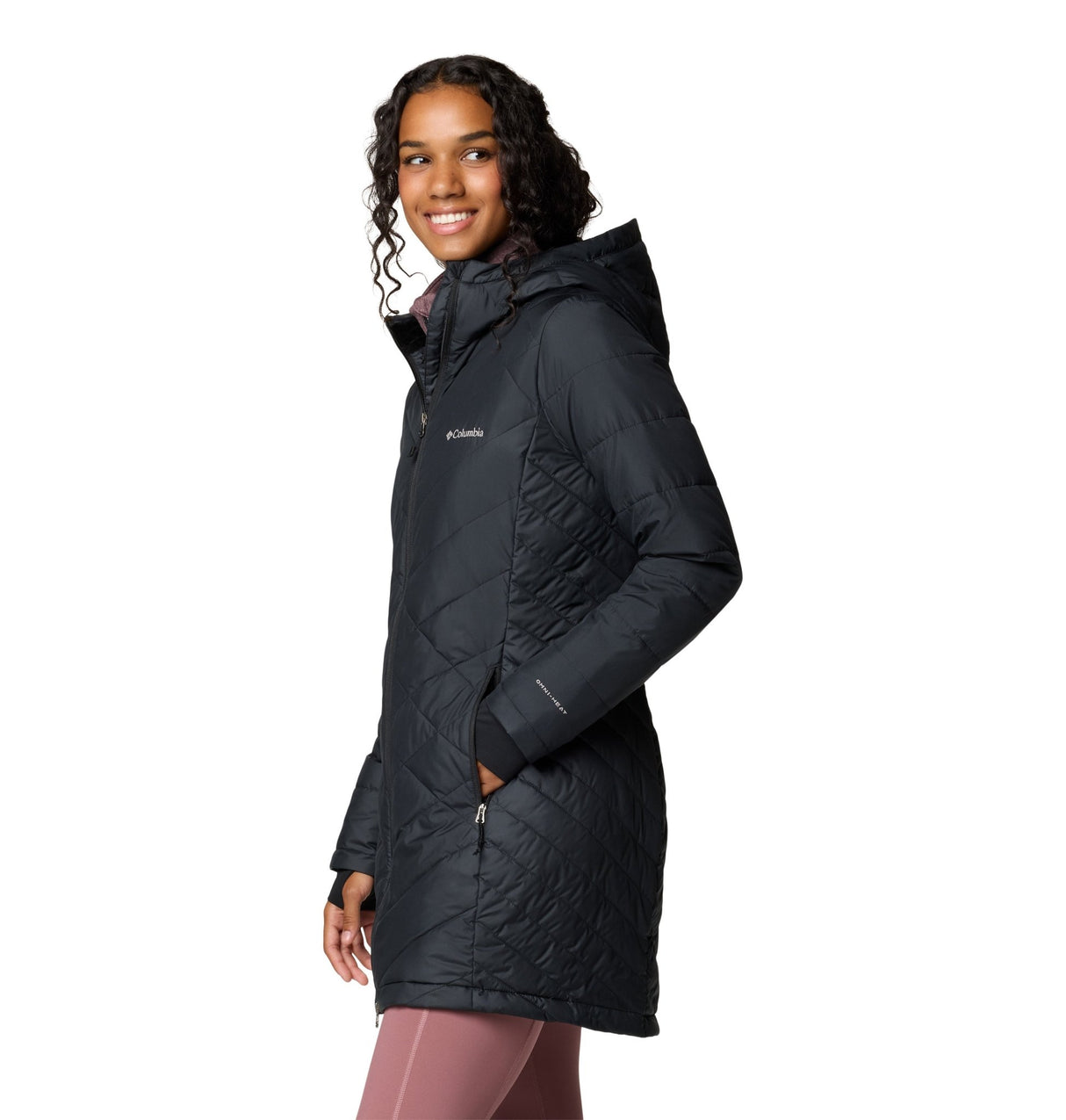 Columbia Women's Heavenly Long Hooded Jacket - A&M Clothing & Shoes - Westlock