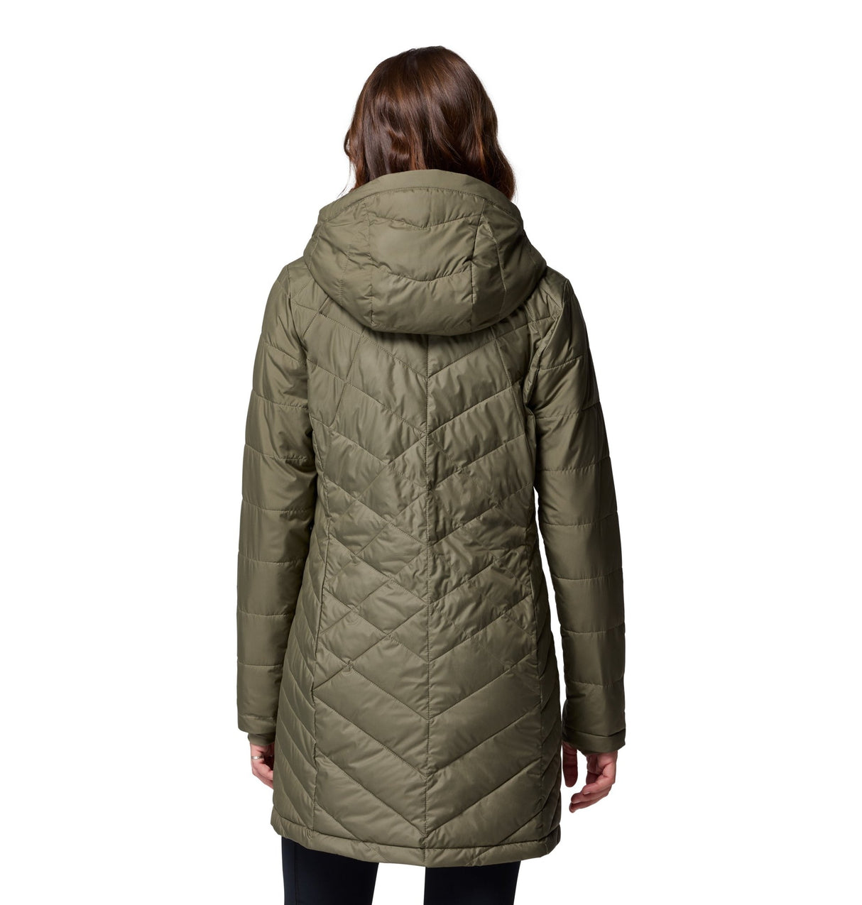 Columbia Women's Heavenly Long Hooded Jacket - A&M Clothing & Shoes - Westlock