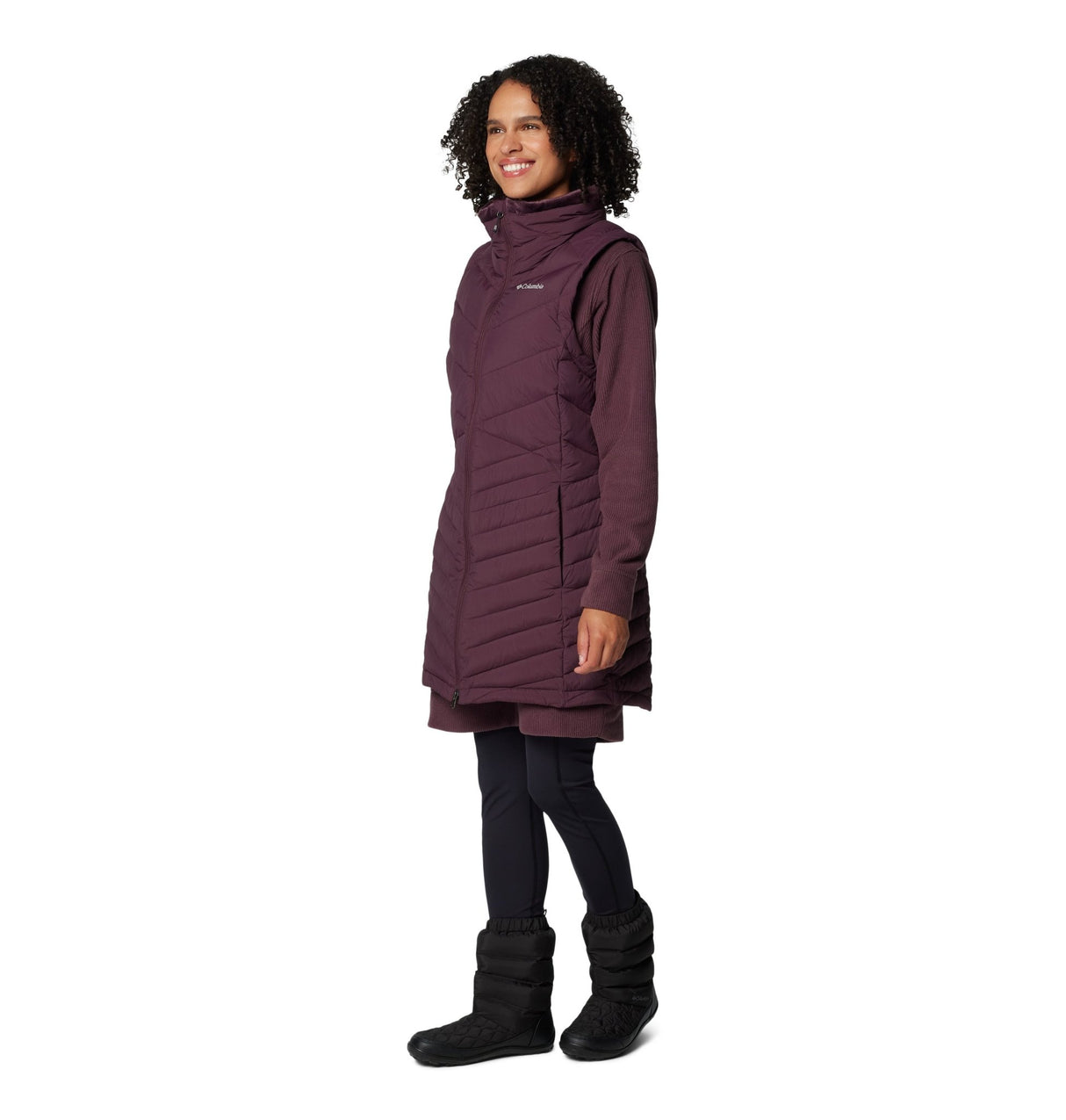 Columbia Women's Joy Peak II Long Vest - A&M Clothing & Shoes - Westlock