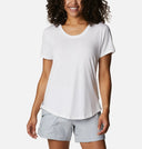 Columbia Women's Slack Water Knit Tee - White