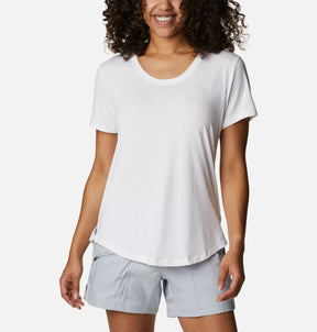 Columbia Women's Slack Water Knit Tee - White