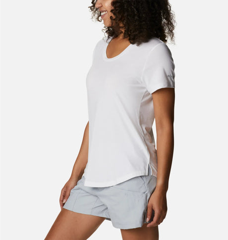 Columbia Women's Slack Water Knit Tee - White