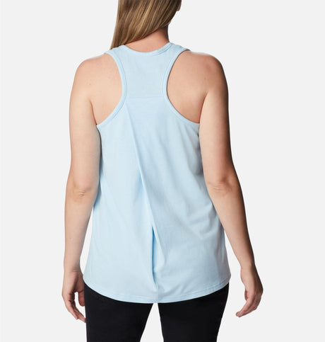 Columbia Women's Sun Trek Racerback Tank - Blue