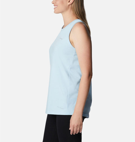 Columbia Women's Sun Trek Racerback Tank - Blue