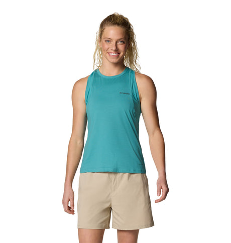 Columbia Women's Weekend Ascent Tank - Teal