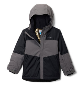 Columbia Youth Boys Mighty Mogul III Jacket - Black/Grey