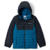 Columbia Youth Boys Powder Lite II Hooded Jacket - Phoenix Blue