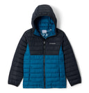 Columbia Youth Boys Powder Lite II Hooded Jacket - Phoenix Blue