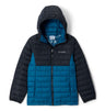 Columbia Youth Boys Powder Lite II Hooded Jacket - Phoenix Blue