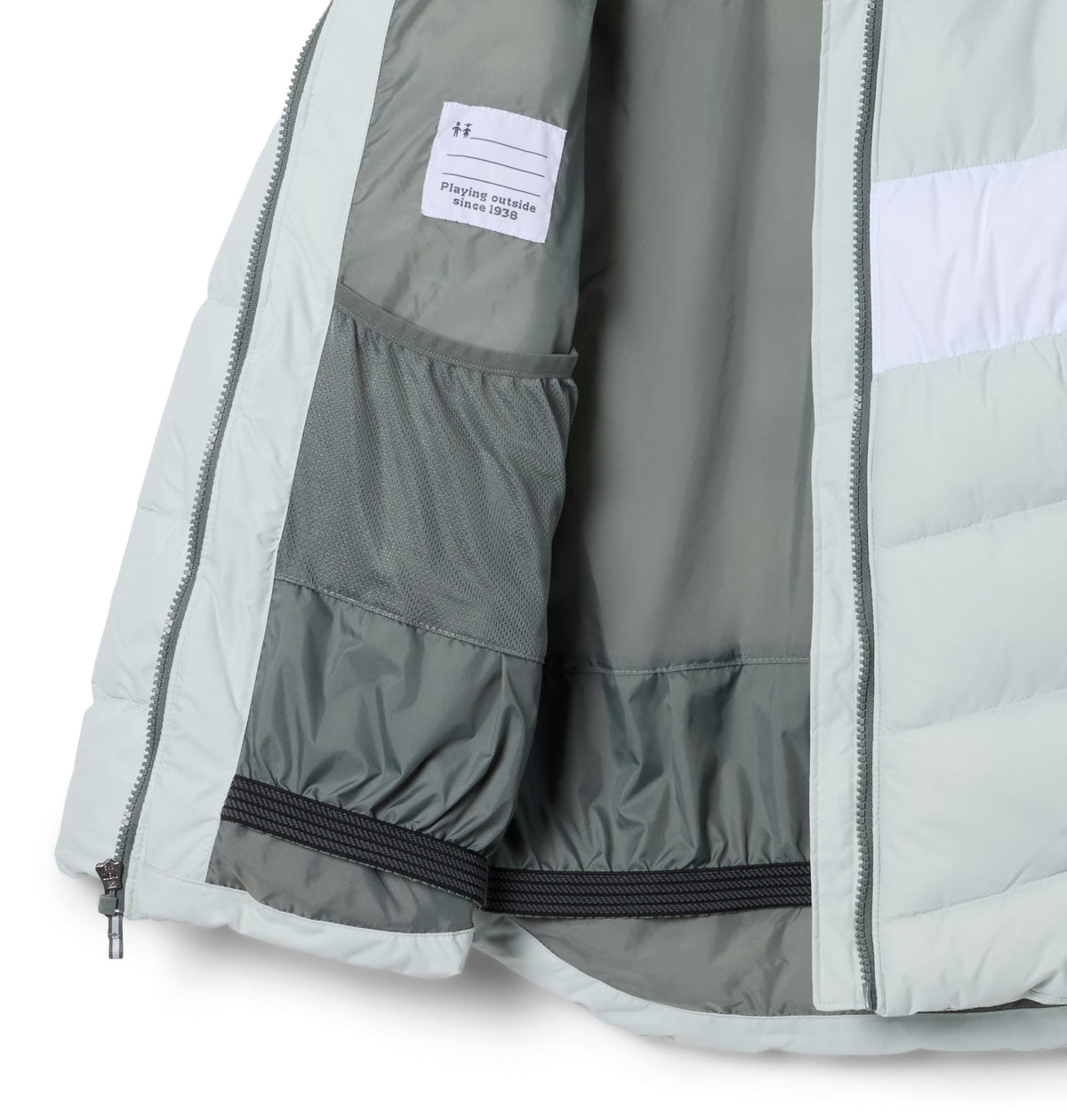Columbia Youth Girls Arctic Blast III Jacket - Tea Light/White