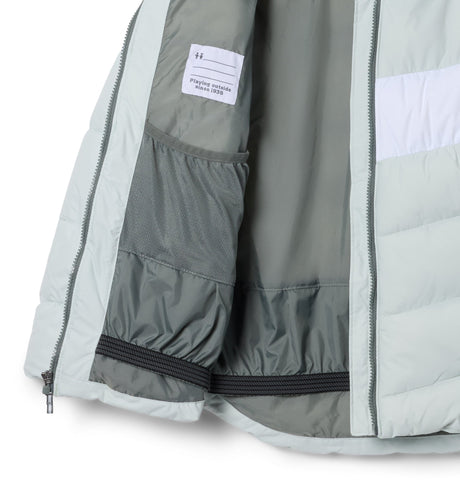 Columbia Youth Girls Arctic Blast III Jacket - Tea Light/White