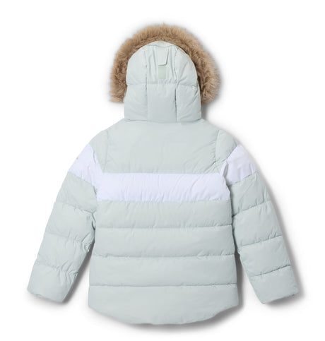 Columbia Youth Girls Arctic Blast III Jacket - Tea Light/White