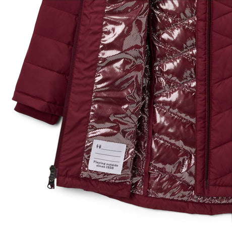 Columbia Youth Girls Heavenly II Long Jacket - Rich Wine