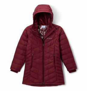 Columbia Youth Girls Heavenly II Long Jacket - Rich Wine