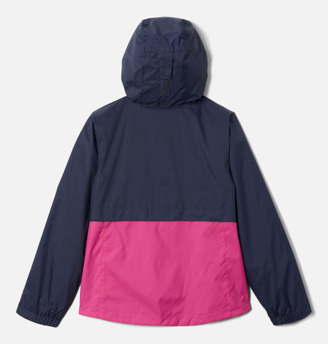 Columbia Youth Girls Rain-Z Jacket - Nocturnal/Pink