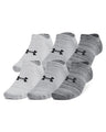 UA Unisex Essential 6-Pack No Show Socks