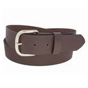 Custom Leather Men's Oversize Heavyweight Work Belt - Brown