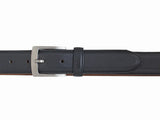 Custom Leather Men's Stitched Leather Belt - A&M Clothing & Shoes