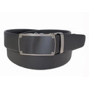 Custom Leather Men's Tubular Ratchet Belt - Black