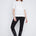 CYC Women's Crew Neck Top - Winter White
