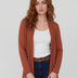 CYC Women's Long Sleeve Cardigan - Cinnamon