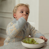 Dirkje Baby Boys Button-Up Cardigan - Harbour Mist