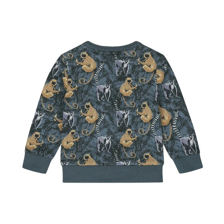 Dirkje Baby Boys Crew Neck Sweater - Steel