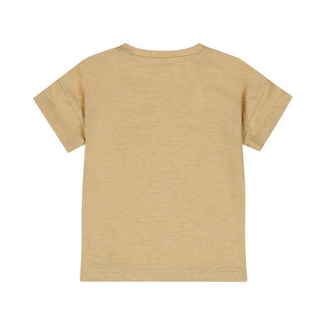 Dirkje Baby Boys Henley T-Shirt - Camel