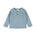 Dirkje Baby Boys Long Sleeve Henley Pocket T-Shirt - Ocean Mist