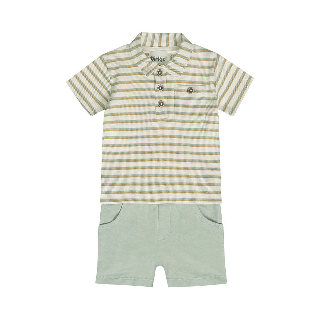 Dirkje Baby Boys Polo & Shorts Set - A&M Clothing & Shoes