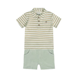 Dirkje Baby Boys Polo & Shorts Set - A&M Clothing & Shoes